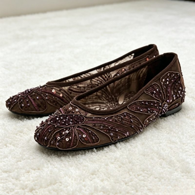 Shoes For Women Flats - Luxury Designer Ballet Flats for Women