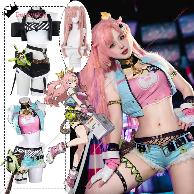 Women'S Shoes Zone - Nicole Demara Cosplay New Pink/Black Costume