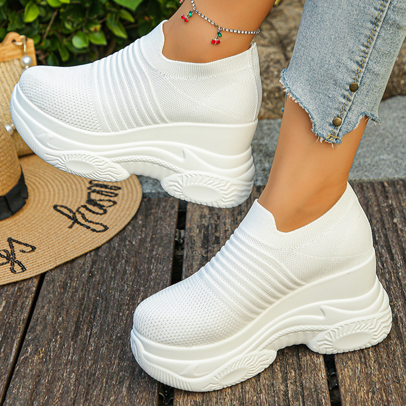 Women's Knitted White Chunky S - Women Shoes Store incelemesi ve fiyatı