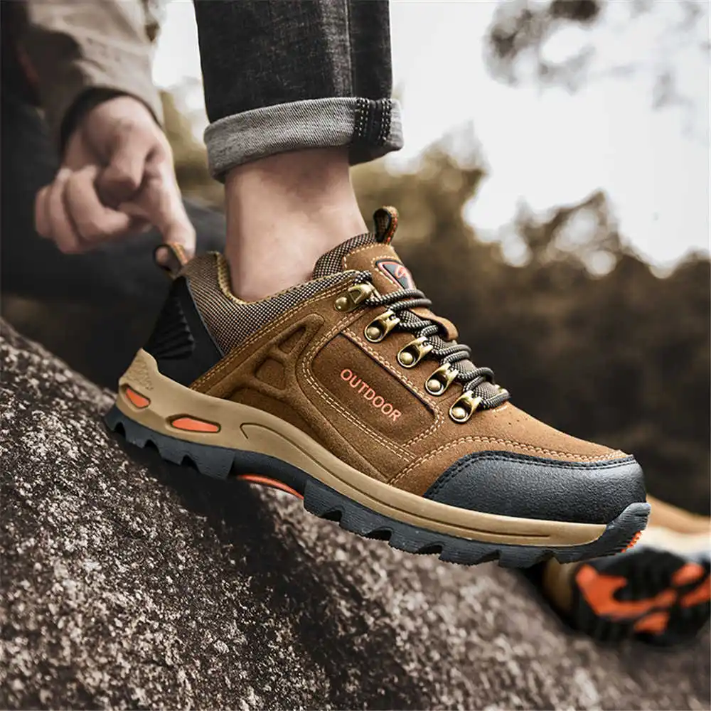 Non-slip Lace Up Hiking Tennis - Women Shoes Brown Colour incelemesi ve fiyatı