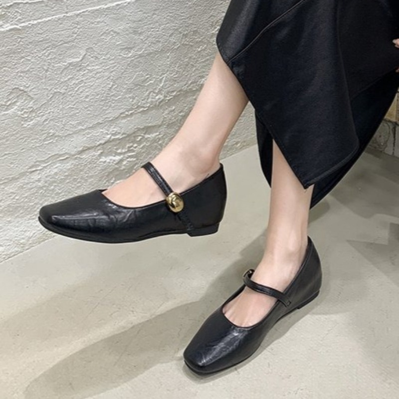 Ultra-Soft Leather Black Flats - Shoes For Women Flats incelemesi ve fiyatı