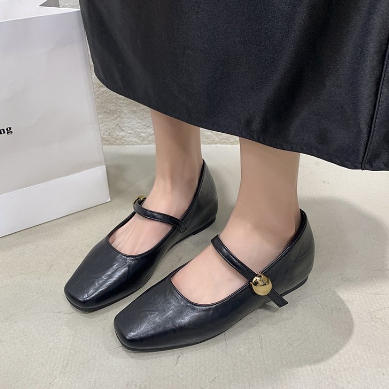 Ultra-Soft Leather Black Flats - Shoes For Women Flats incelemesi ve fiyatı