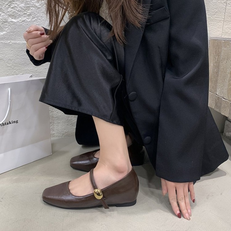 Ultra-Soft Leather Black Flats - Shoes For Women Flats incelemesi ve fiyatı