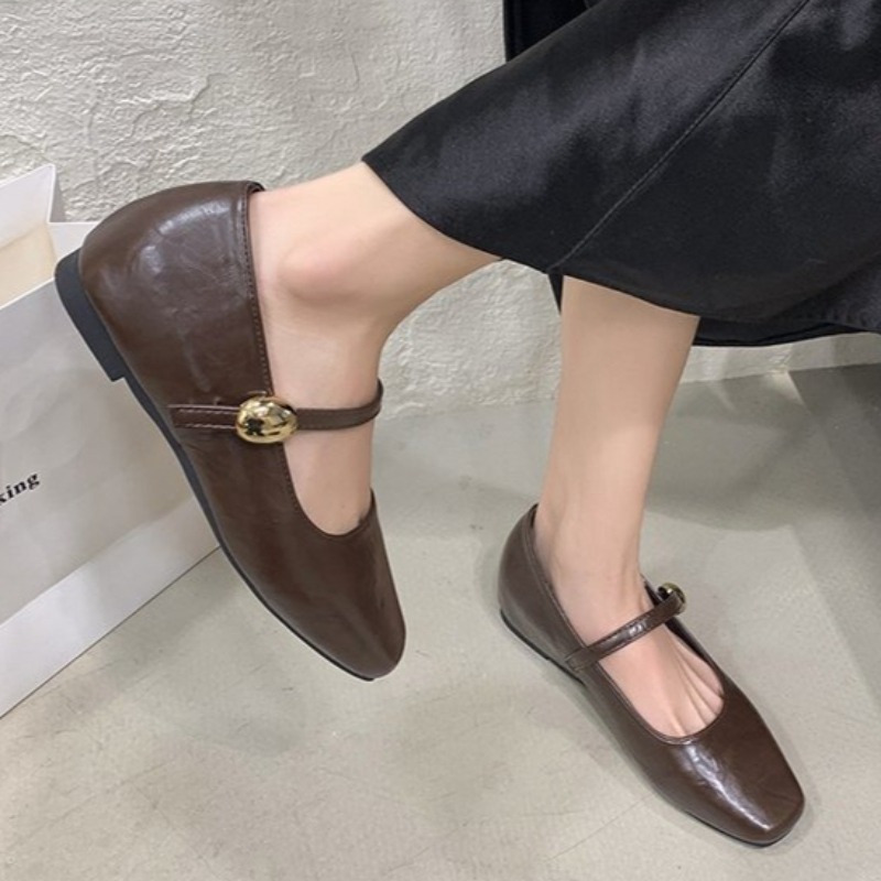 Ultra-Soft Leather Black Flats - Shoes For Women Flats incelemesi ve fiyatı