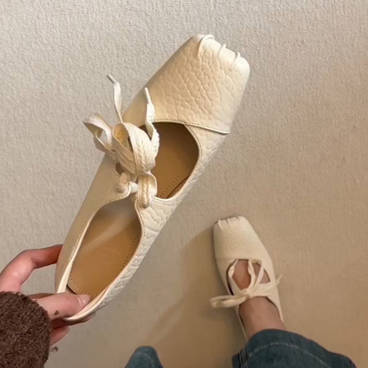 New Women's Lady PU Leather Sq - Women Shoes For Walking incelemesi ve fiyatı