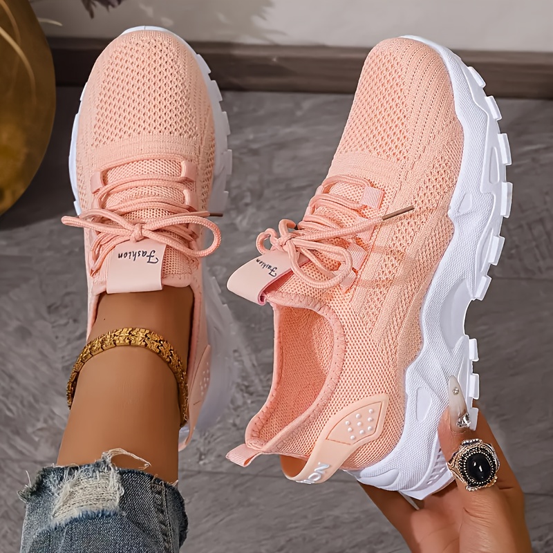 Breathable Knit Sneakers Fashi - Women Shoes Store incelemesi ve fiyatı